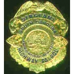 SOUTH CAROLINA HIGHWAY PTRL SGT BADGE PIN